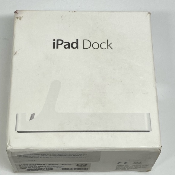 APPLE IPAD DOCK DESIGNED FOR 2ND GENERATION IPAD NEW IN BOX - Picture 2 of 4